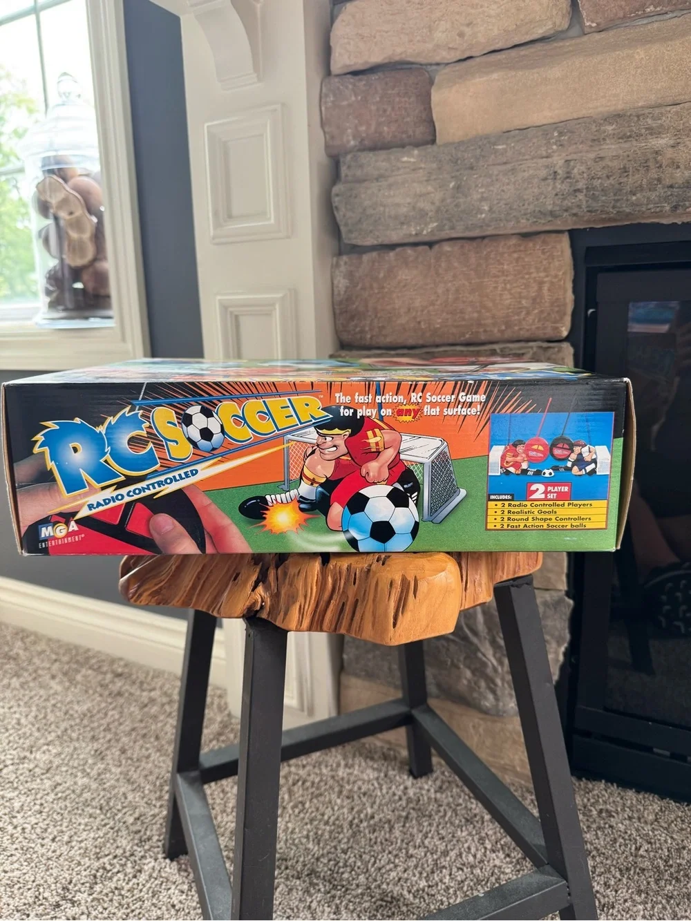 MGA RC Soccer Radio-Control Tabletop Game – New & Sealed (1998)